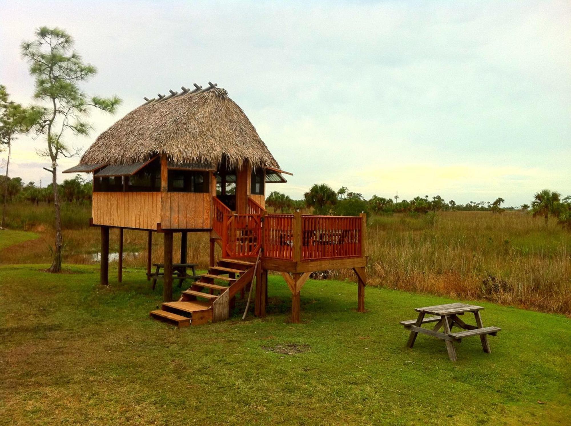 Everglades Chickee Cottage & Bungalow - Ochopee Eksteriør bilde