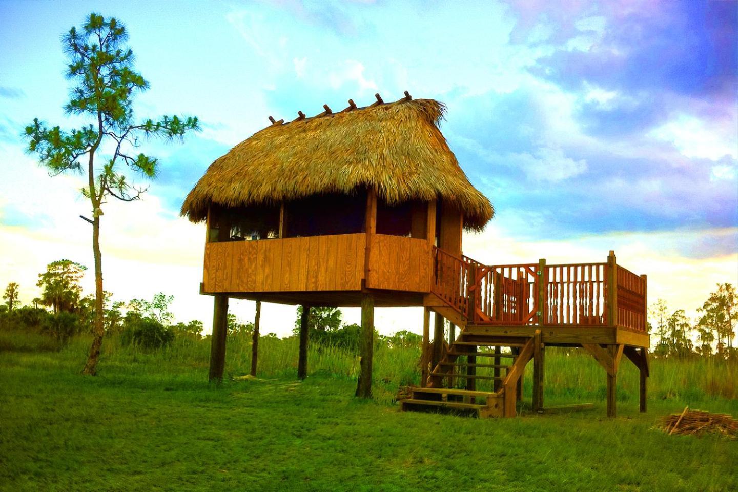 Everglades Chickee Cottage & Bungalow - Ochopee Eksteriør bilde